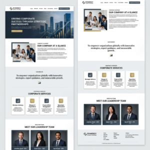 Custom Corporate Website