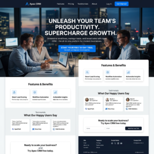Landing Page Design